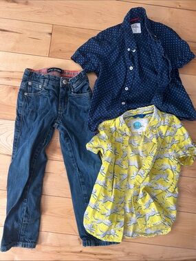 Mini Boden 3 item boy bundle